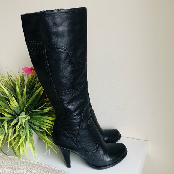 ❓GUESS Leather boots - Picture 10 of 15